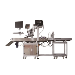 Real-time printing and labeling machine